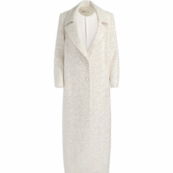 Alice + Olivia Jackets & Blazers - ALICE+OLIVIA NICHOLAS EMBELLISHED COAT SIZE SMALL